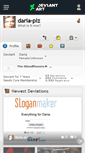 Mobile Screenshot of daria-plz.deviantart.com