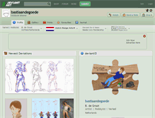 Tablet Screenshot of bastiaandegoede.deviantart.com