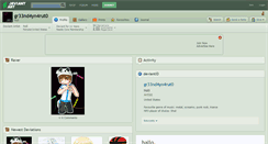 Desktop Screenshot of gr33nd4yn4rut0.deviantart.com