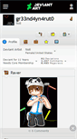 Mobile Screenshot of gr33nd4yn4rut0.deviantart.com