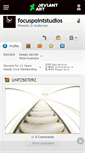 Mobile Screenshot of focuspointstudios.deviantart.com