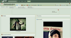 Desktop Screenshot of glasshousemurderer.deviantart.com