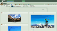 Desktop Screenshot of kavalier.deviantart.com
