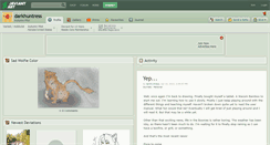 Desktop Screenshot of darkhuntress.deviantart.com