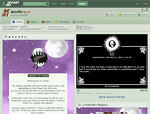 Tablet Screenshot of latmifav.deviantart.com