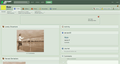Desktop Screenshot of flickr.deviantart.com