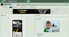 Desktop Screenshot of 8hellkeeper8.deviantart.com