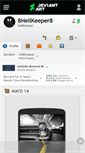 Mobile Screenshot of 8hellkeeper8.deviantart.com