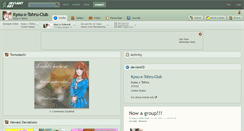 Desktop Screenshot of kyou-x-tohru-club.deviantart.com
