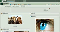 Desktop Screenshot of flextograph.deviantart.com
