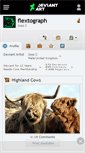 Mobile Screenshot of flextograph.deviantart.com