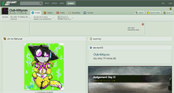 Desktop Screenshot of club-kittycon.deviantart.com