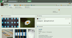 Desktop Screenshot of davj90.deviantart.com