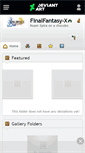 Mobile Screenshot of finalfantasy-x.deviantart.com