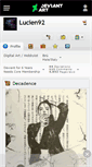 Mobile Screenshot of lucien92.deviantart.com