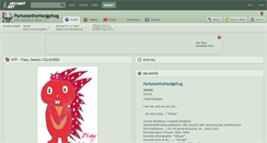 Desktop Screenshot of parkesiethehedgehog.deviantart.com