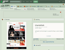 Tablet Screenshot of covaco.deviantart.com