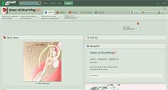 Desktop Screenshot of omen-of-silverwing.deviantart.com