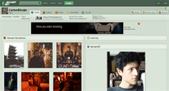Desktop Screenshot of cartonblinder.deviantart.com