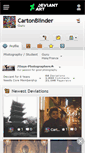 Mobile Screenshot of cartonblinder.deviantart.com