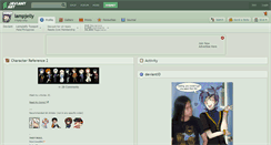 Desktop Screenshot of lampjelly.deviantart.com