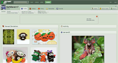 Desktop Screenshot of darkraven17.deviantart.com