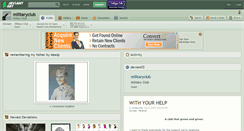 Desktop Screenshot of militaryclub.deviantart.com