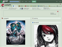 Tablet Screenshot of lauespi97.deviantart.com