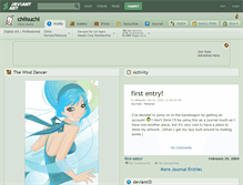 Tablet Screenshot of chiisuchi.deviantart.com