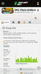 Mobile Screenshot of dkc-fans-unite.deviantart.com