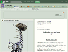 Tablet Screenshot of drin-chan.deviantart.com