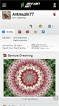 Mobile Screenshot of antmuzik77.deviantart.com