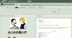 Desktop Screenshot of chuckylovestiff123.deviantart.com