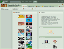 Tablet Screenshot of mangakabohemia.deviantart.com