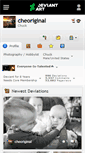 Mobile Screenshot of cheoriginal.deviantart.com