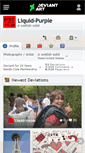 Mobile Screenshot of liquid-purple.deviantart.com