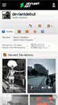 Mobile Screenshot of deviantdebut.deviantart.com