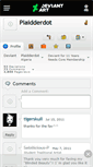 Mobile Screenshot of plaidderdot.deviantart.com