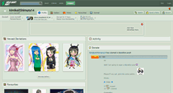 Desktop Screenshot of kimiko0shimura14.deviantart.com