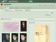 Tablet Screenshot of beit7studios.deviantart.com