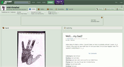 Desktop Screenshot of mist-thrasher.deviantart.com
