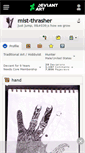 Mobile Screenshot of mist-thrasher.deviantart.com