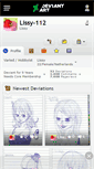 Mobile Screenshot of lissy-112.deviantart.com