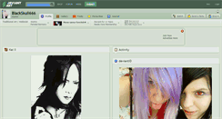 Desktop Screenshot of blackskull666.deviantart.com