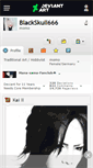 Mobile Screenshot of blackskull666.deviantart.com