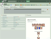 Tablet Screenshot of oelplz.deviantart.com