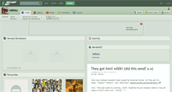 Desktop Screenshot of nekou.deviantart.com