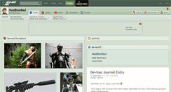 Desktop Screenshot of nealbombad.deviantart.com
