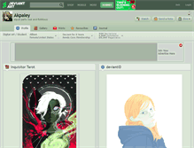 Tablet Screenshot of akpaley.deviantart.com