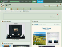 Tablet Screenshot of angelo975.deviantart.com